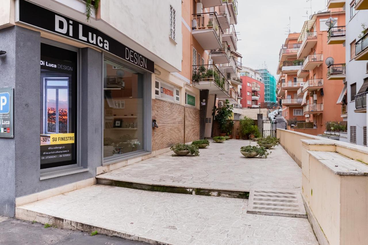 96 Degli Ubaldi Charming Suite Roma Eksteriør bilde