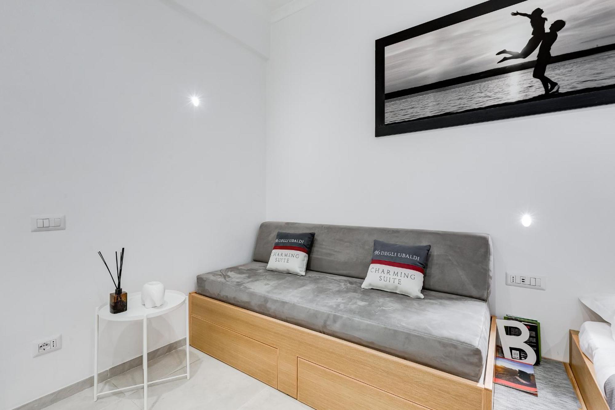 96 Degli Ubaldi Charming Suite Roma Eksteriør bilde