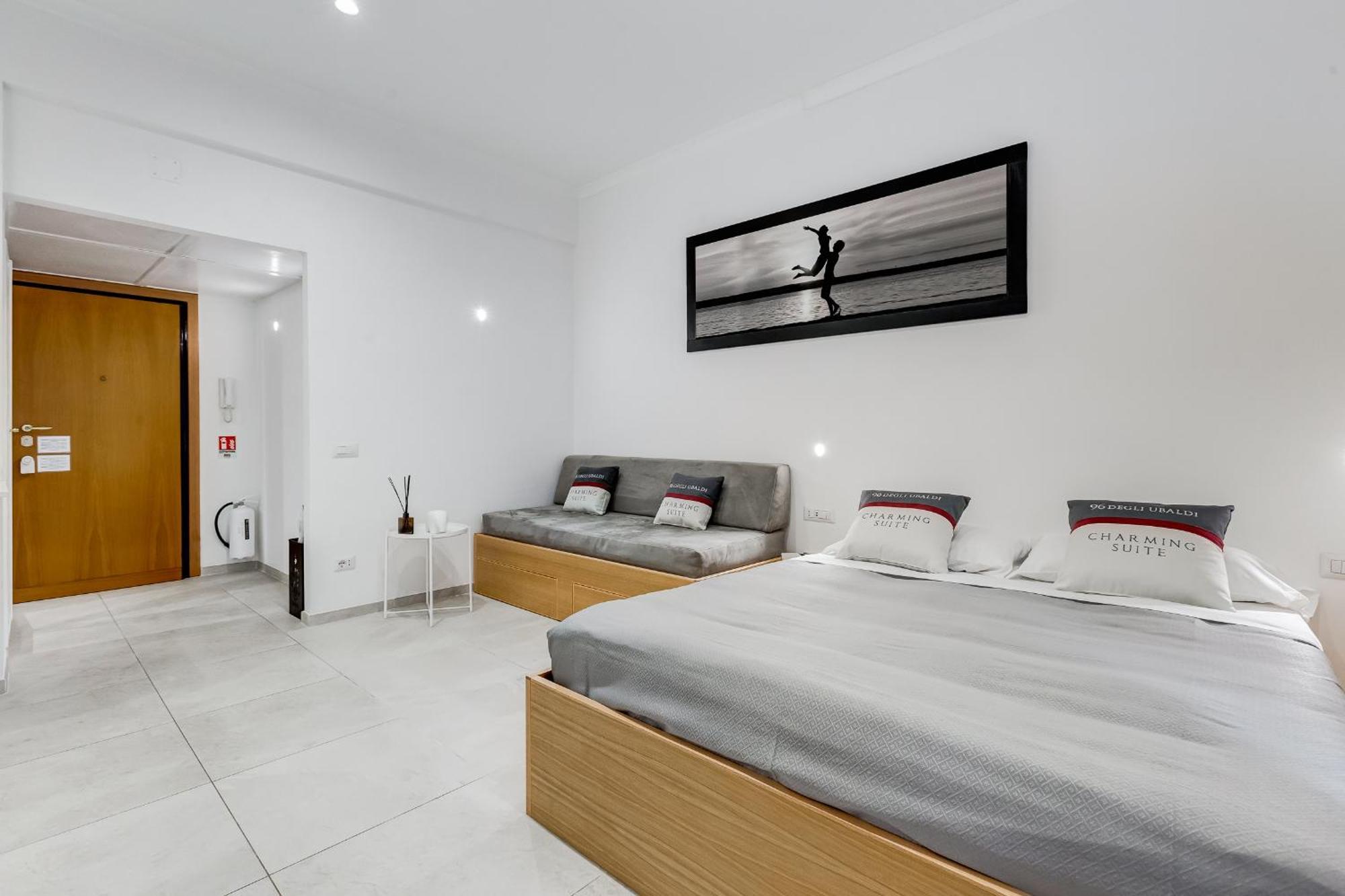 96 Degli Ubaldi Charming Suite Roma Eksteriør bilde