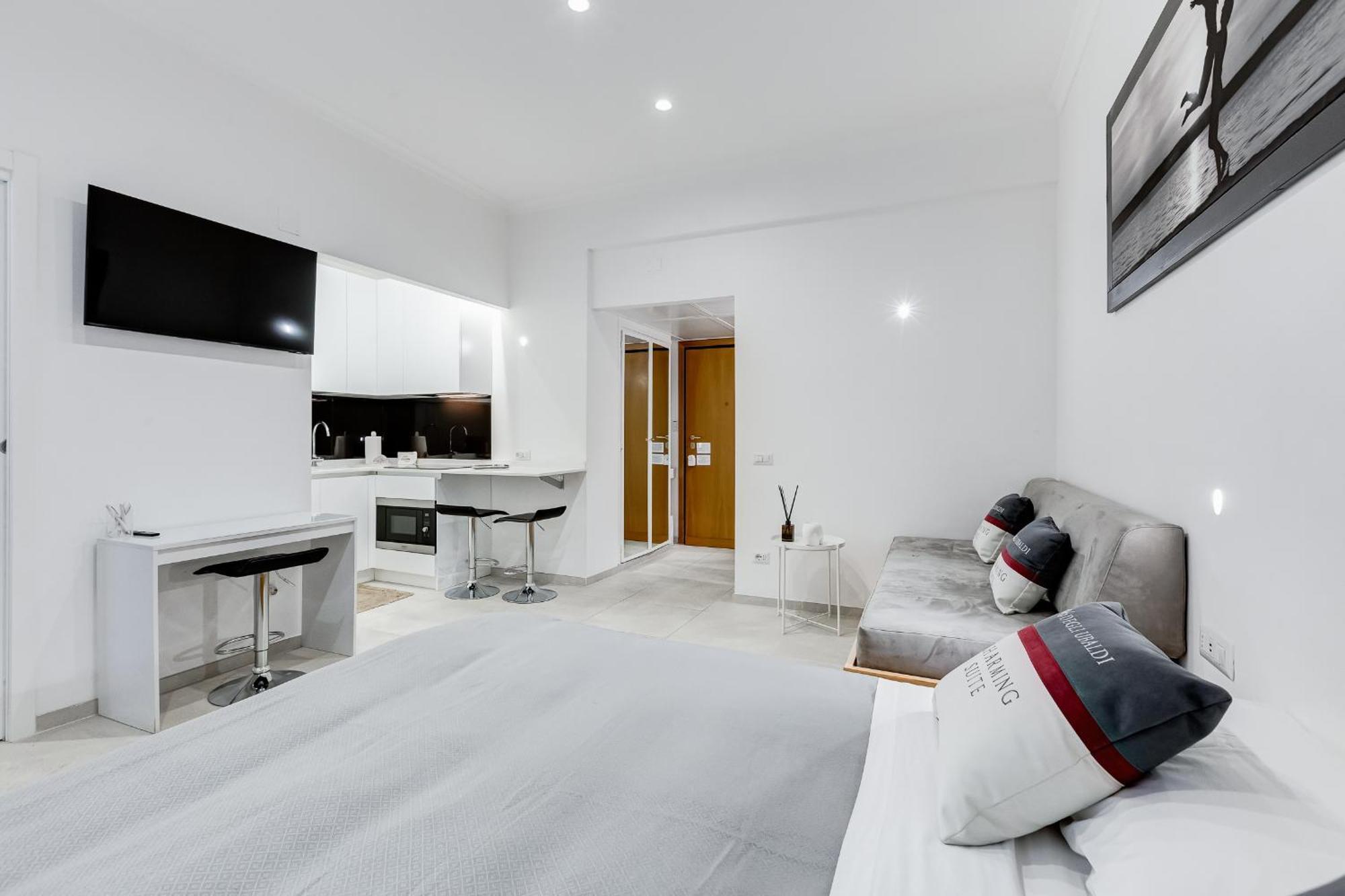 96 Degli Ubaldi Charming Suite Roma Eksteriør bilde