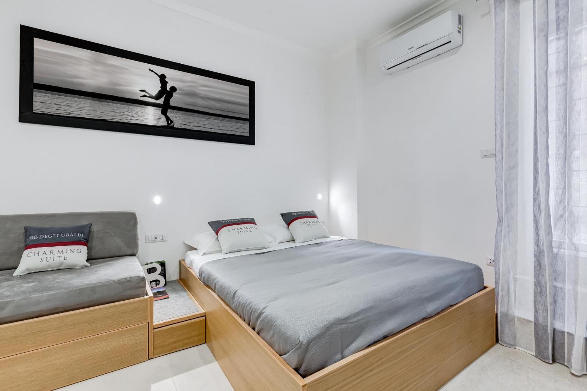 96 Degli Ubaldi Charming Suite Roma Eksteriør bilde