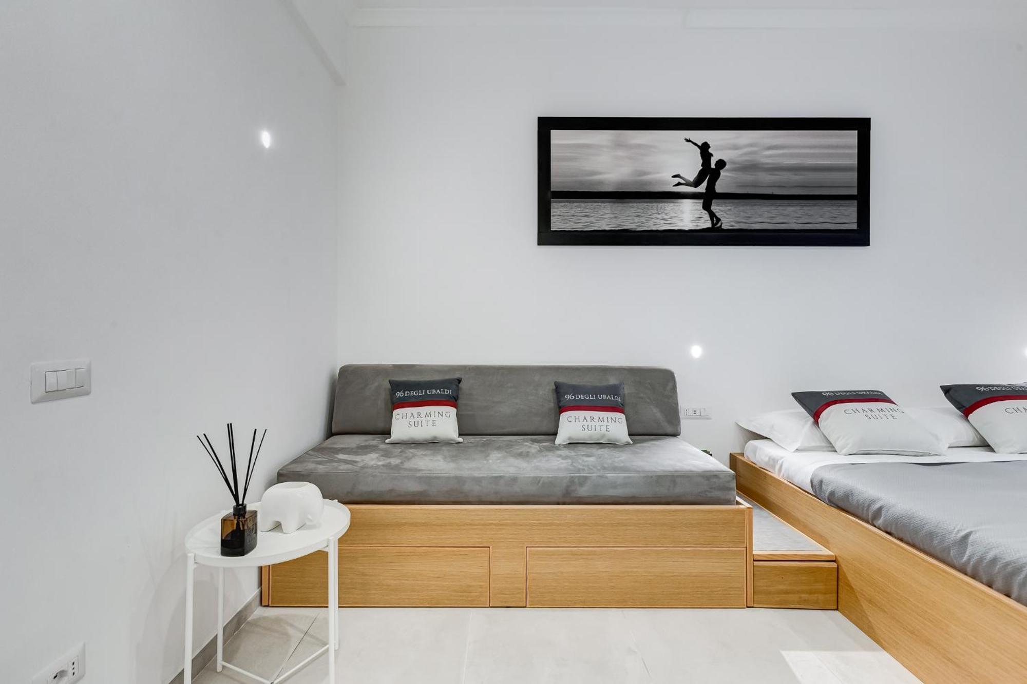 96 Degli Ubaldi Charming Suite Roma Eksteriør bilde