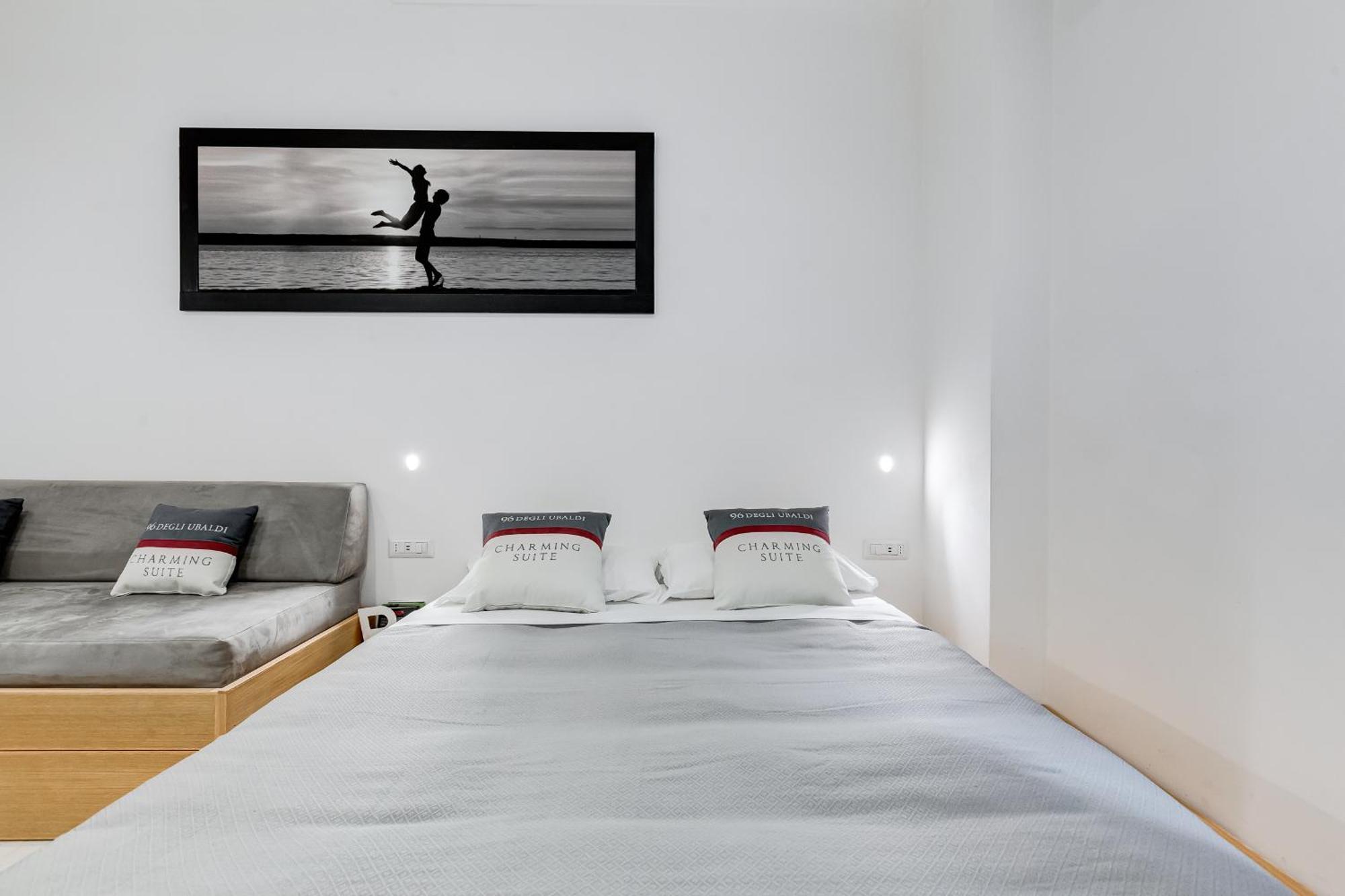 96 Degli Ubaldi Charming Suite Roma Eksteriør bilde