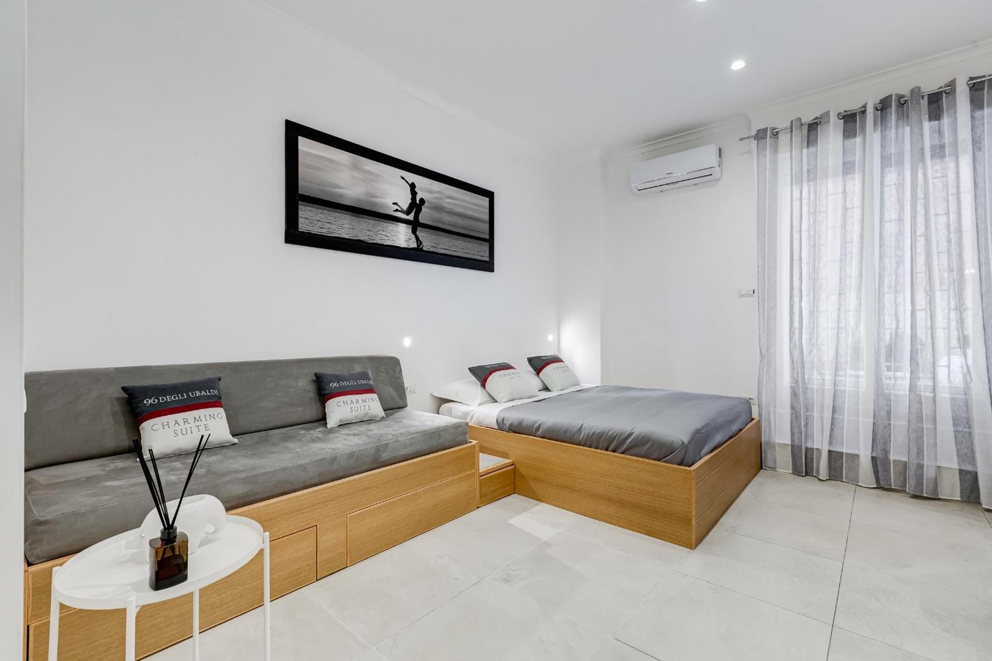 96 Degli Ubaldi Charming Suite Roma Eksteriør bilde